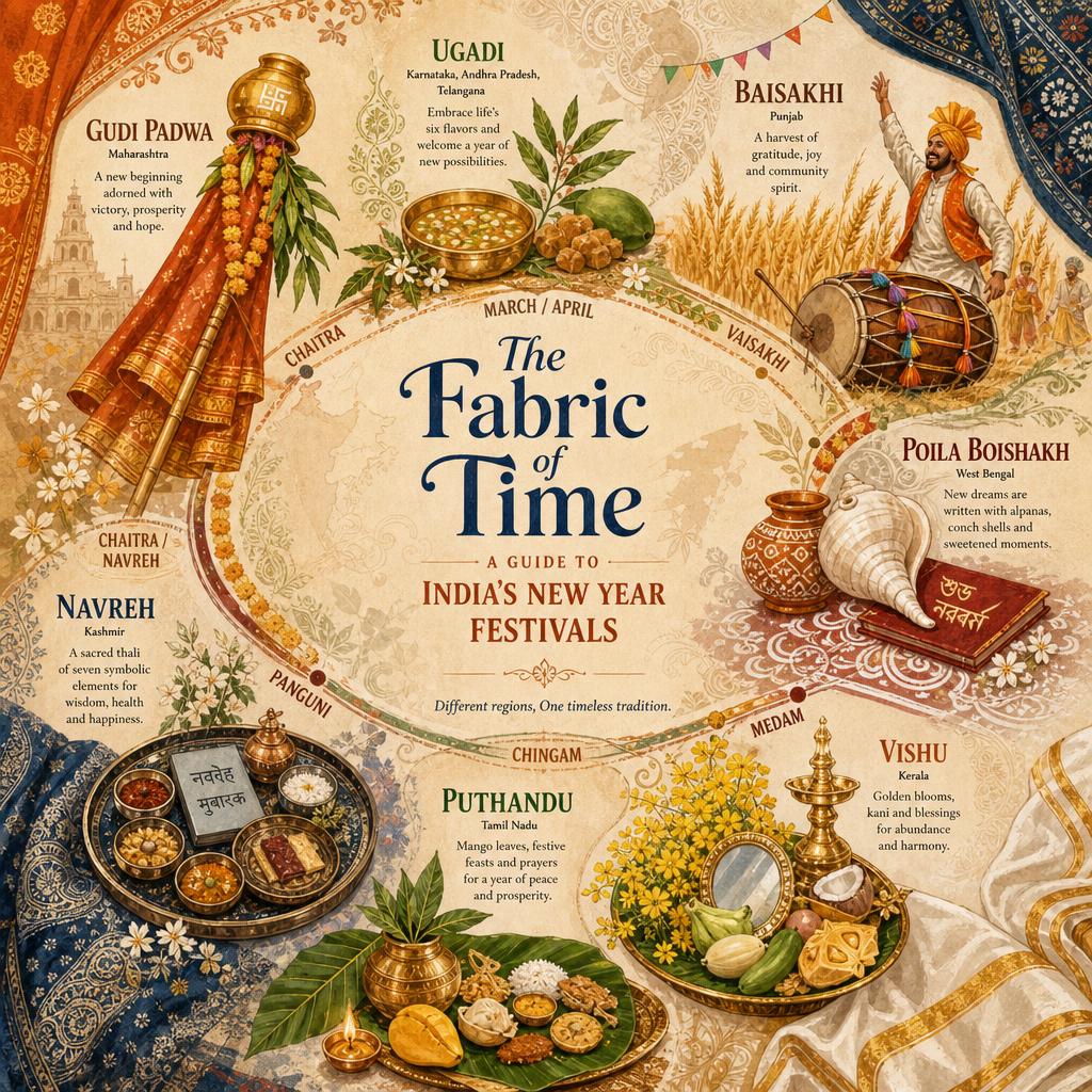 The Fabric of Time: A Guide to India’s New Year Festivals