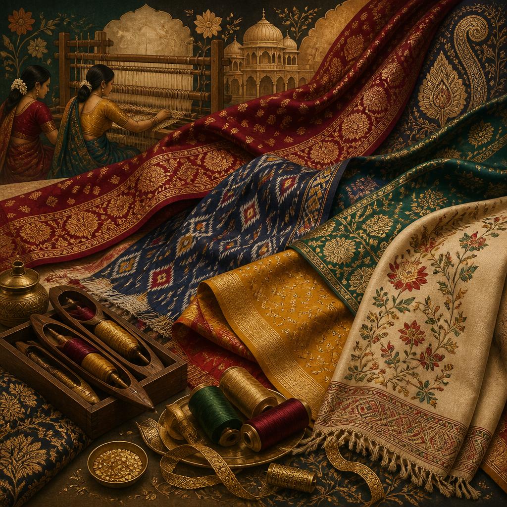 Heirloom Threads: Festive Textures and Regional Weaves
