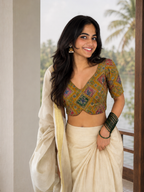 Auspicious Yellow blouse