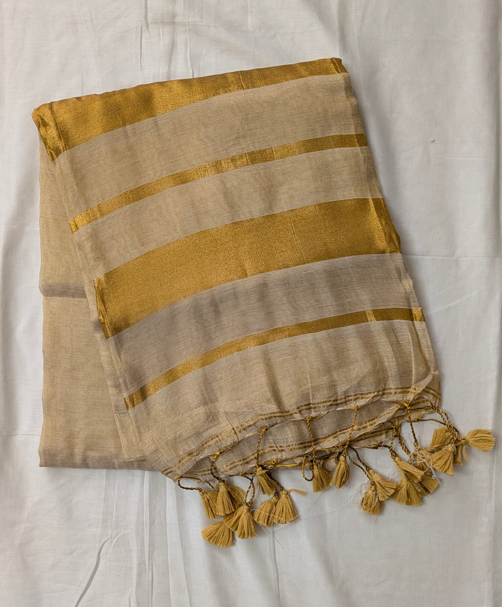 Onam Special Mul Tissue Saree