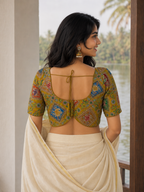 Auspicious Yellow blouse