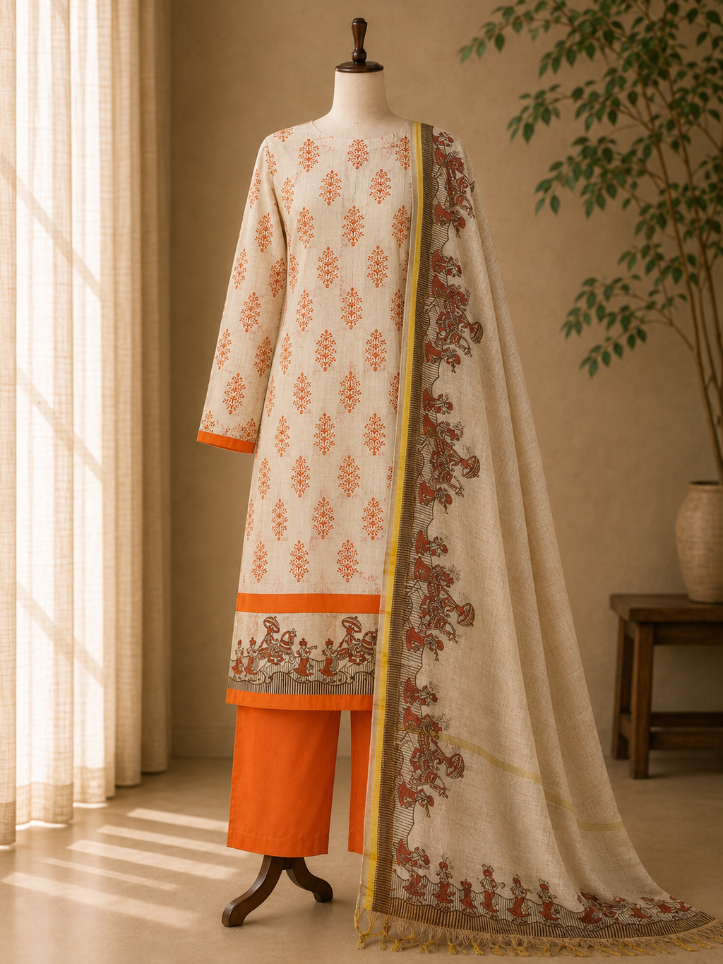 Kesari Baraat Dress Material