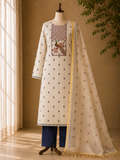 Mayur Neel Khadi Dress Material