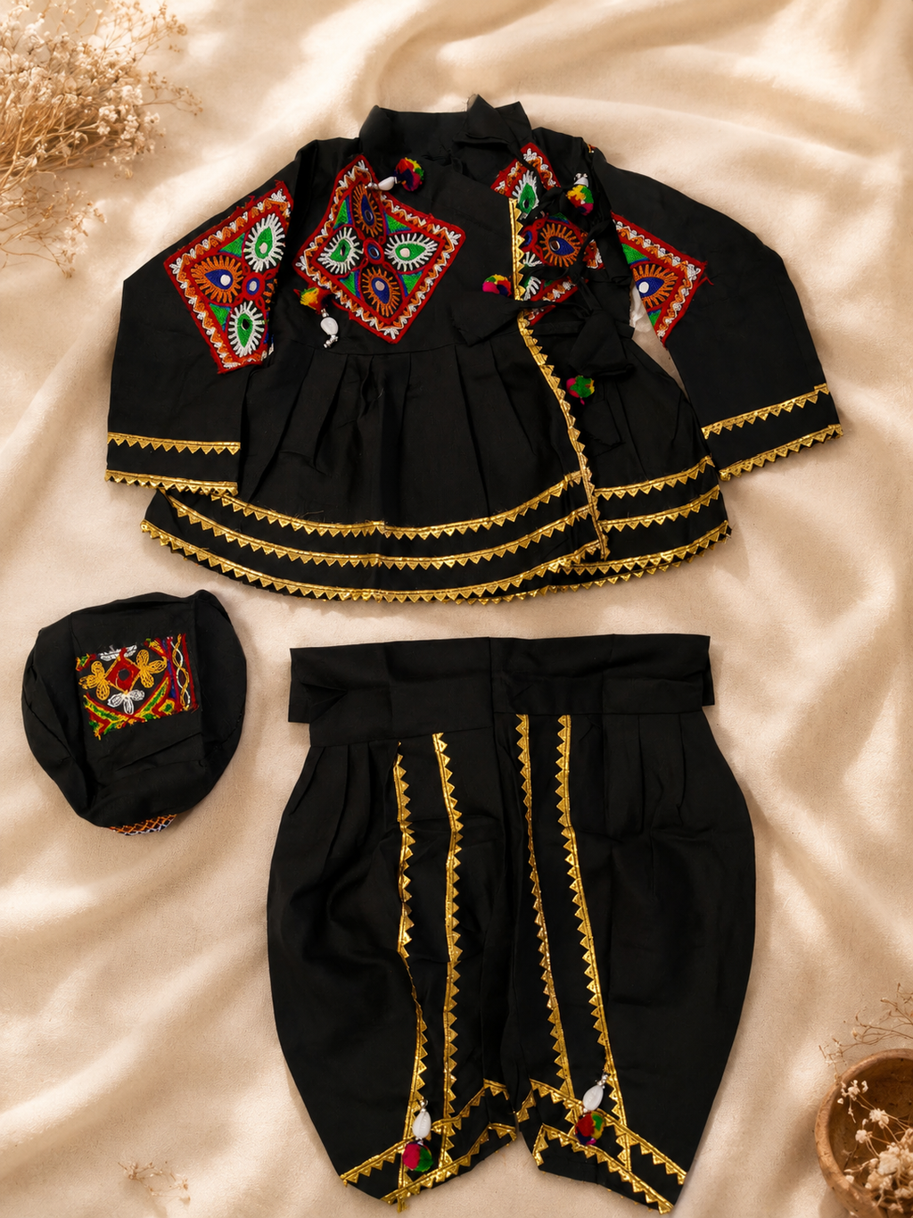 Boys Black Kedia
