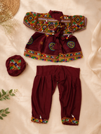 Boys Marron Kedia