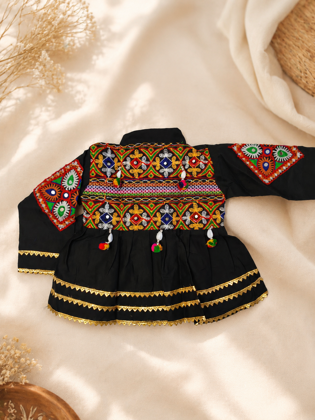 Boys Black Kedia