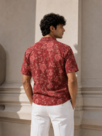 Rakhi Special Rose Maroon Shirt