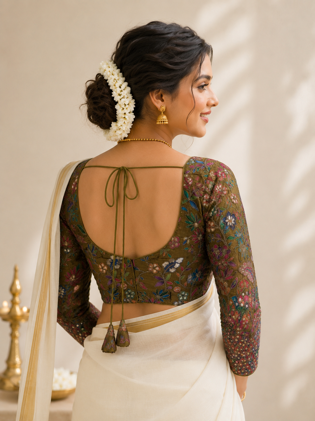 Kasavu Morni Blouse