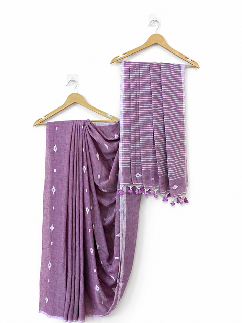 Gulabi Shaam Mul Cotton Saree