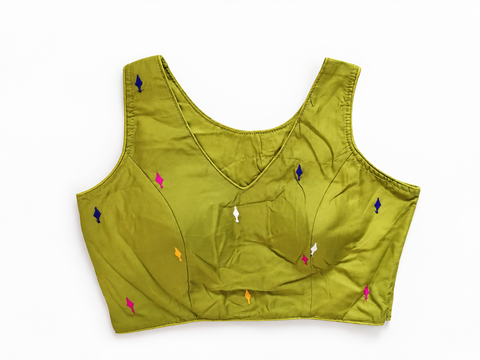 Rang Rasiya Parrot Green Full Chakra Chania Choli