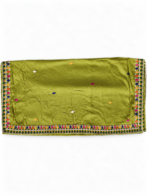 Rang Rasiya Parrot Green Full Chakra Chania Choli