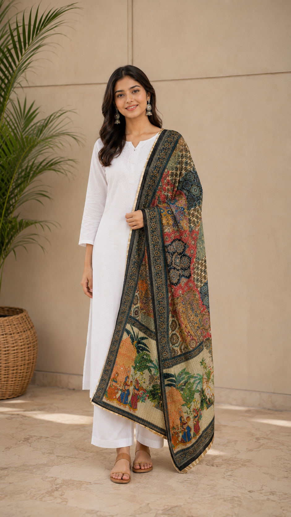 Gokul Leela Signature Dupatta
