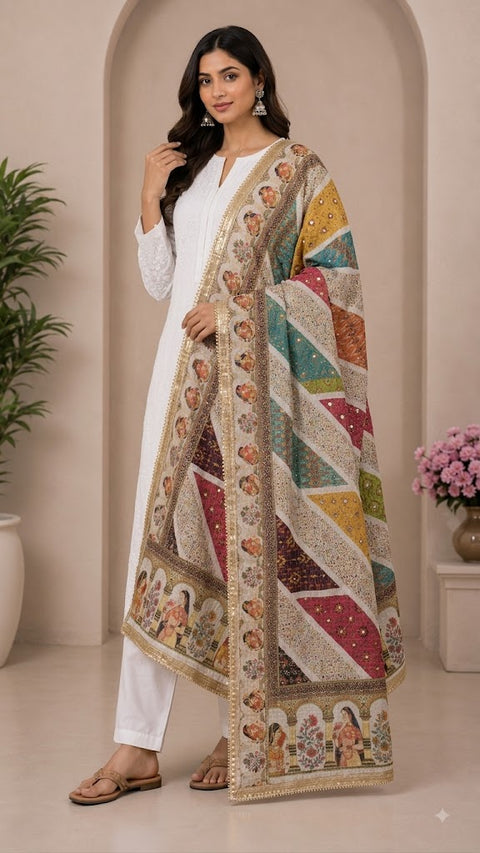 Gopi Jharokha  Signature Dupatta