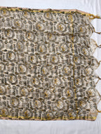 Double Hathi Dress Material yellow