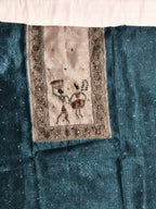 Kabil chanderi butti degital neck