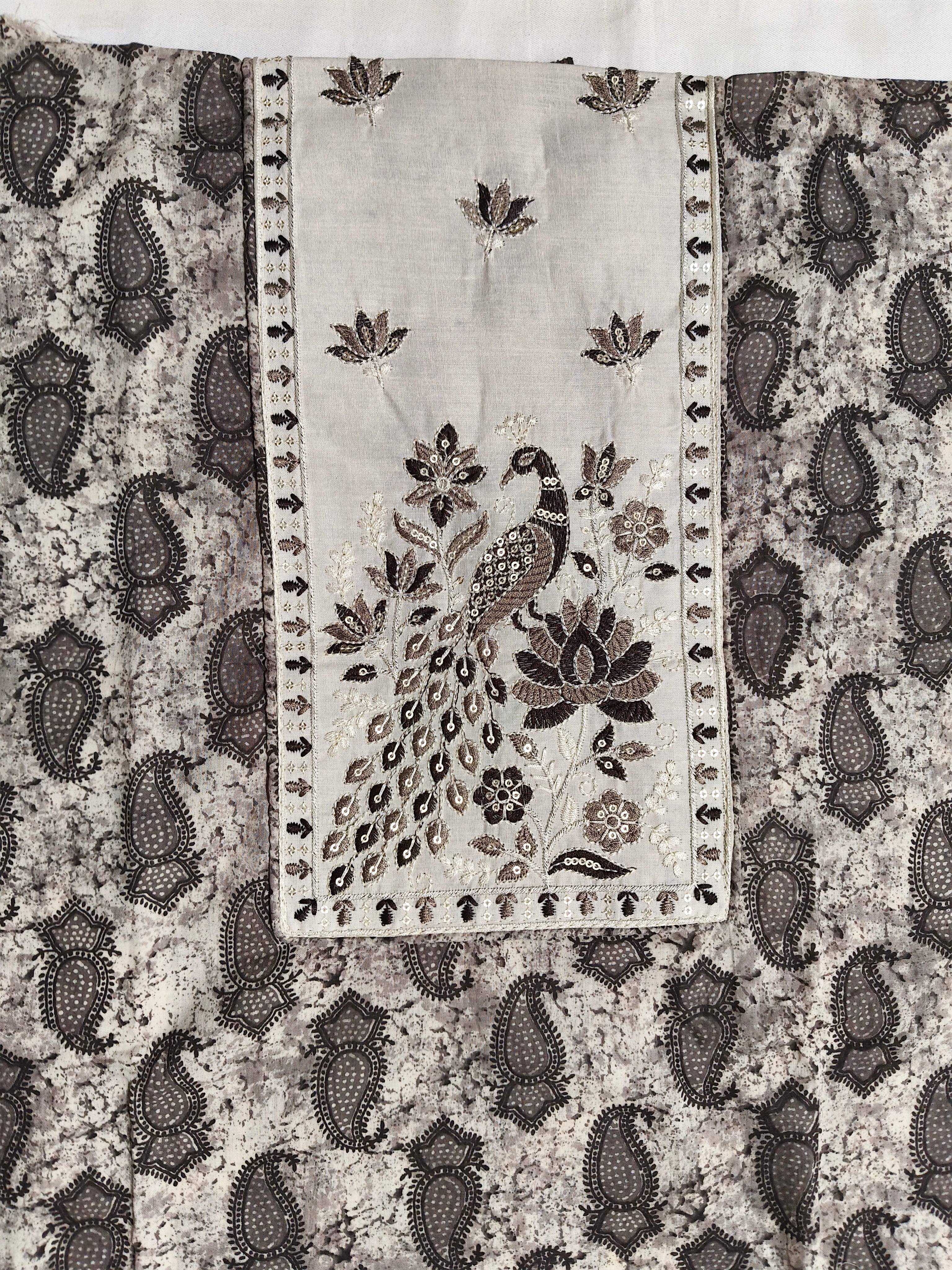 Darshali cotton printed fancy neck