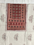Noor-e-Ajrakh Dress Material