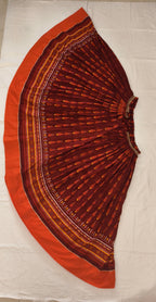 Melody Navratri Skirt Rust Orange product view