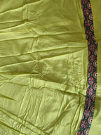 Ulat Palat Teal & Parrot Green Reversible Navratri Lehenga- 2 looks in One