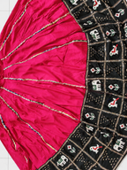 Gulabi Gajraas magenta elephant motif chaniya choli — IMG20260920115434