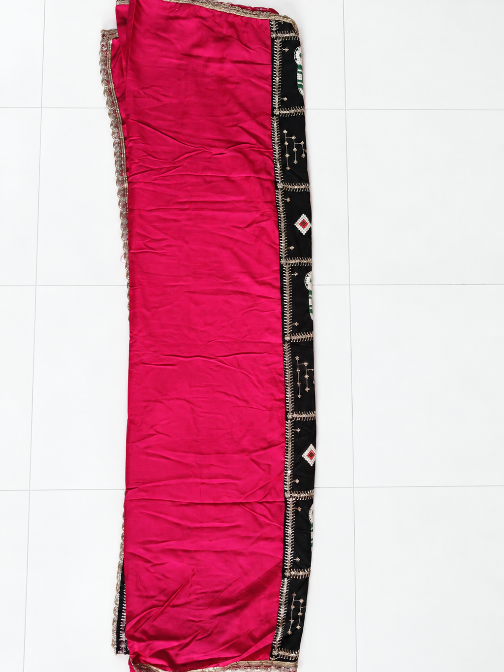 Gulabi Gajraas magenta elephant motif chaniya choli — IMG20260920120210