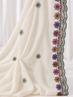 Kajrare Blue Mango Paisley Embroidered Chaniya Choli product detail