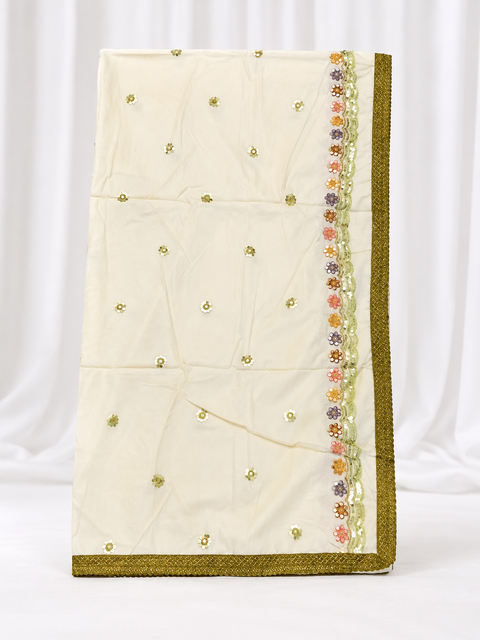 Kajrare Parrot Green Mango Paisley Embroidered Chaniya Choli product detail