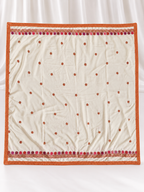 Kajrare Orange Mango Paisley Embroidered Chaniya Choli product detail