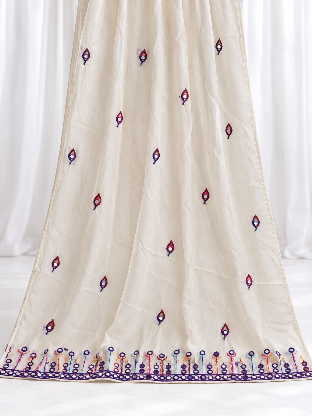 Jhumka Blue Peacock Corset