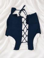 Jhumka Blue Peacock Corset