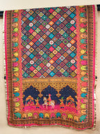Bole Chudiyan Multicolour Mirror Work Dupatta