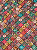 Bole Chudiyan Multicolour Mirror Work Dupatta