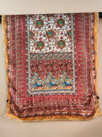 Morni Raas Peacock Print Dupatta