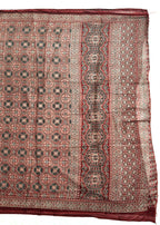 Gulnaar Ajrakh Dress Material