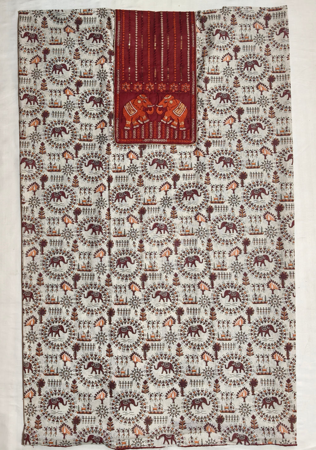 Gajlok Warli Dress Material 🐘
