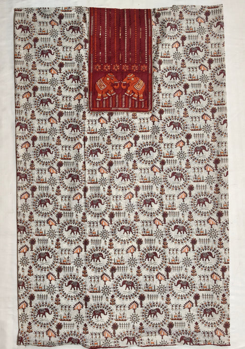Gajlok Warli Dress Material 🐘