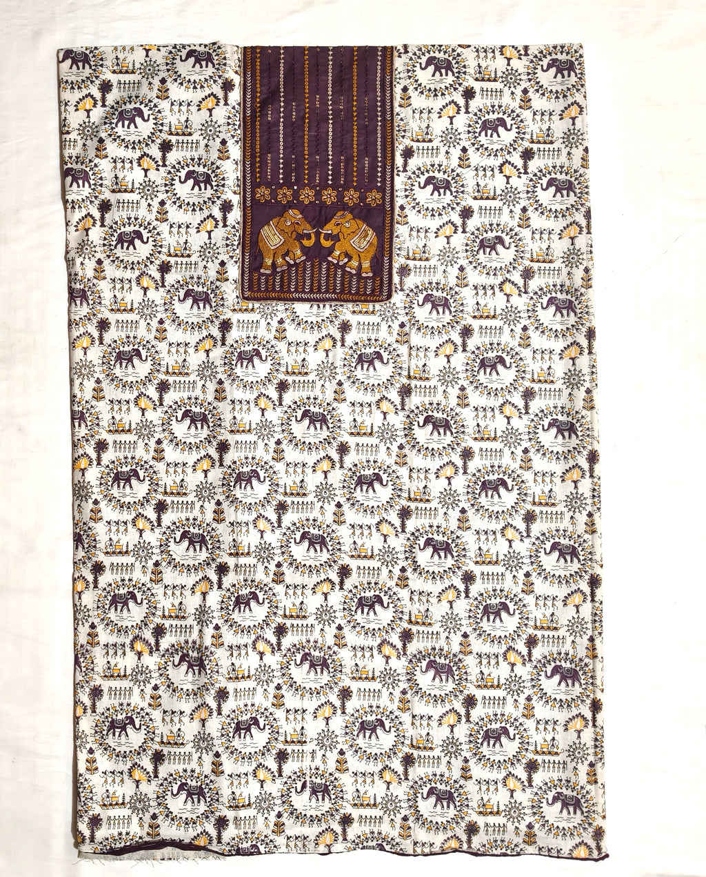 Gajlok Warli Dress Material