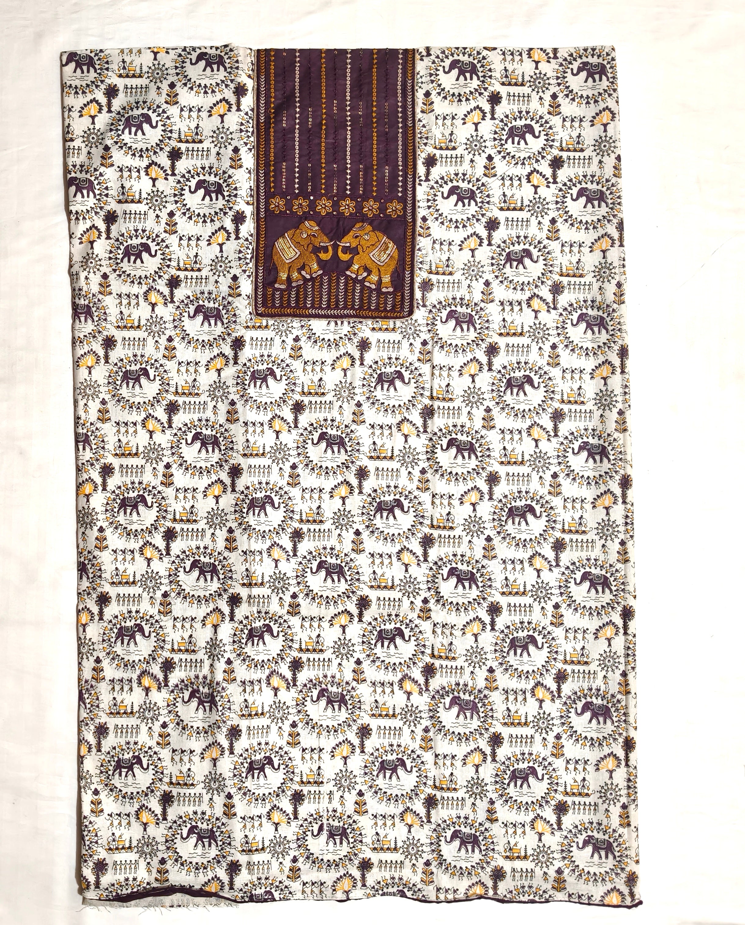 Gajlok Warli Dress Material