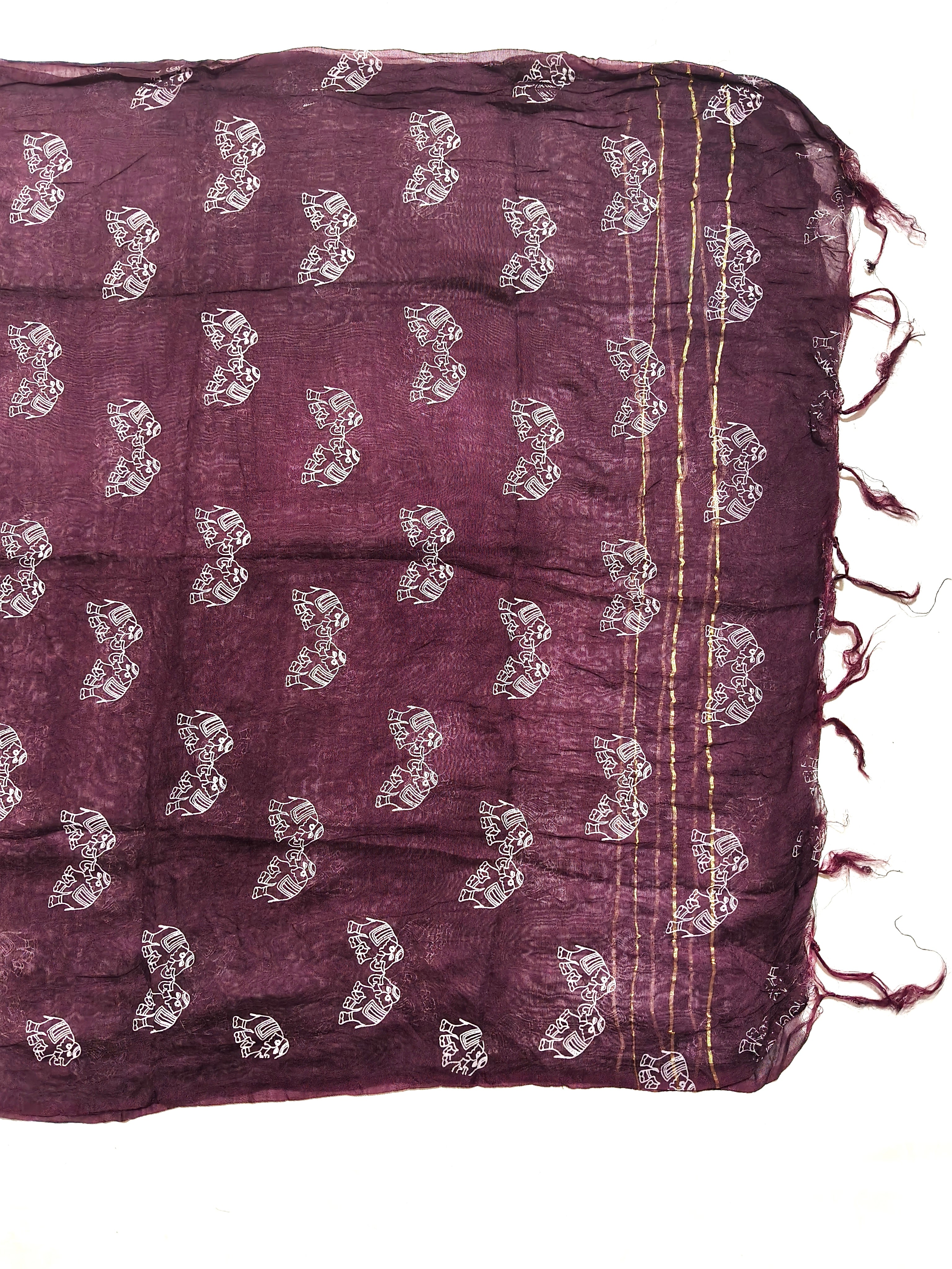 Gajlok Warli Dress Material