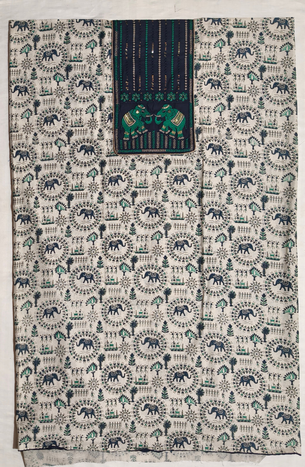 Gajlok Warli Dress Material