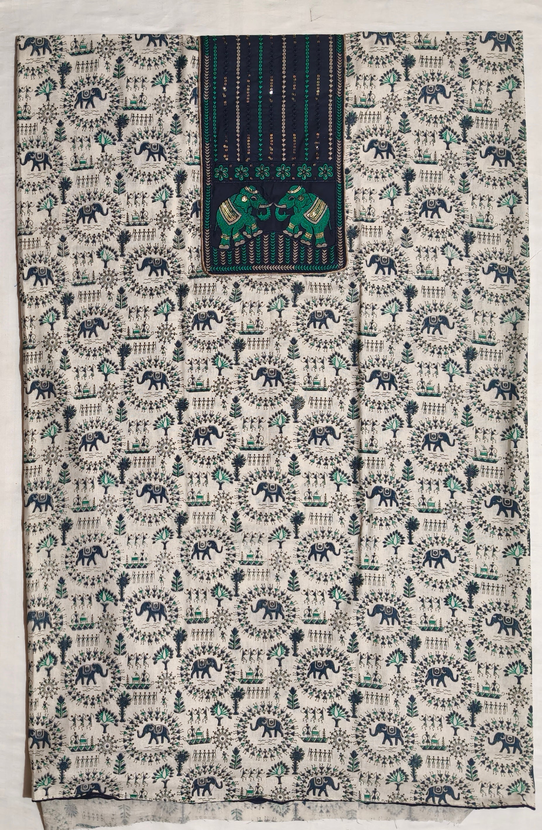 Gajlok Warli Dress Material