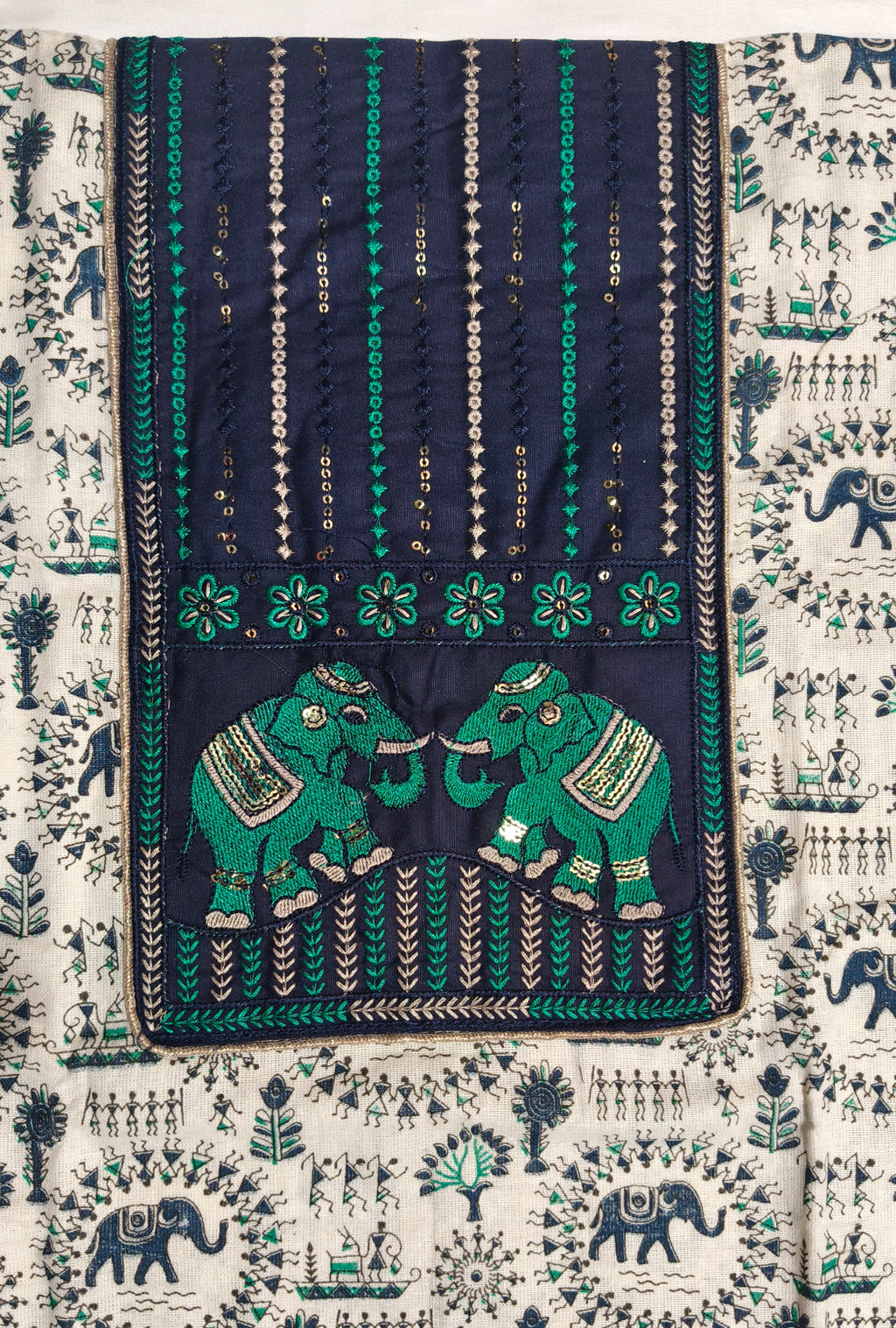 Gajlok Warli Dress Material