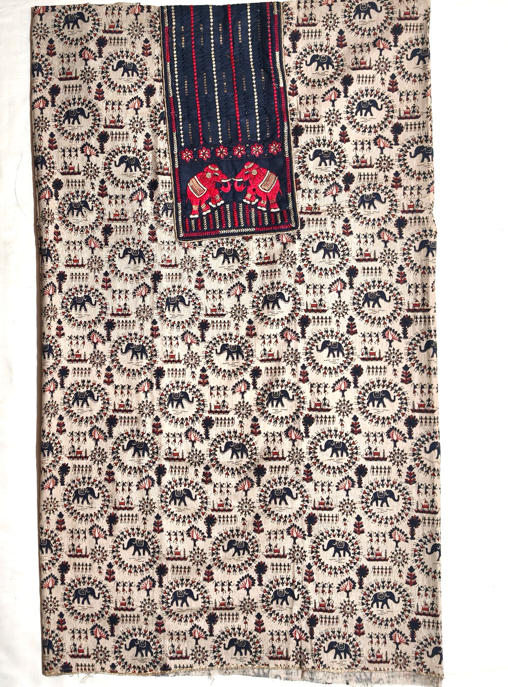 Gajlok Warli Dress Material