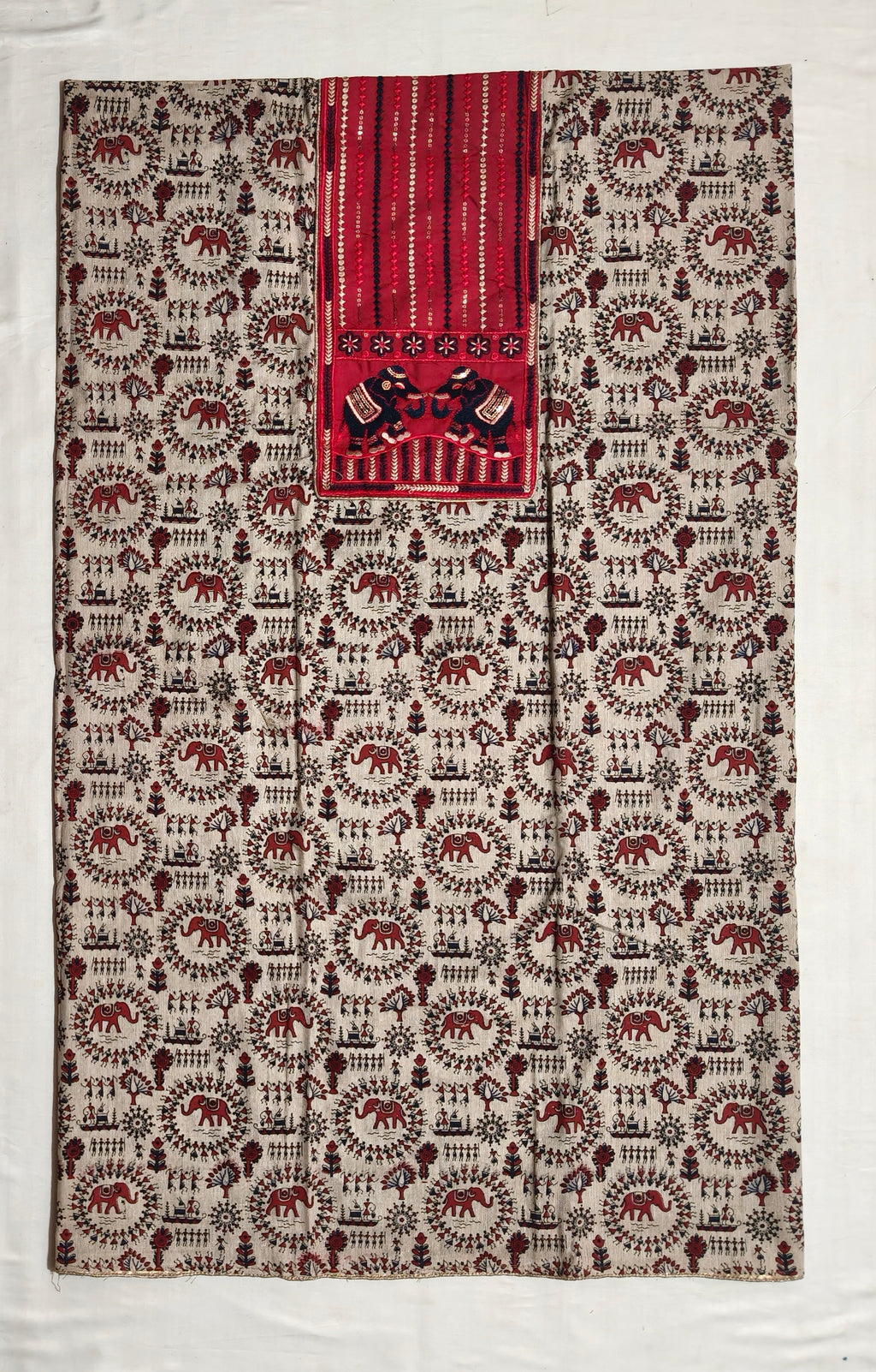 Gajlok Warli Dress Material