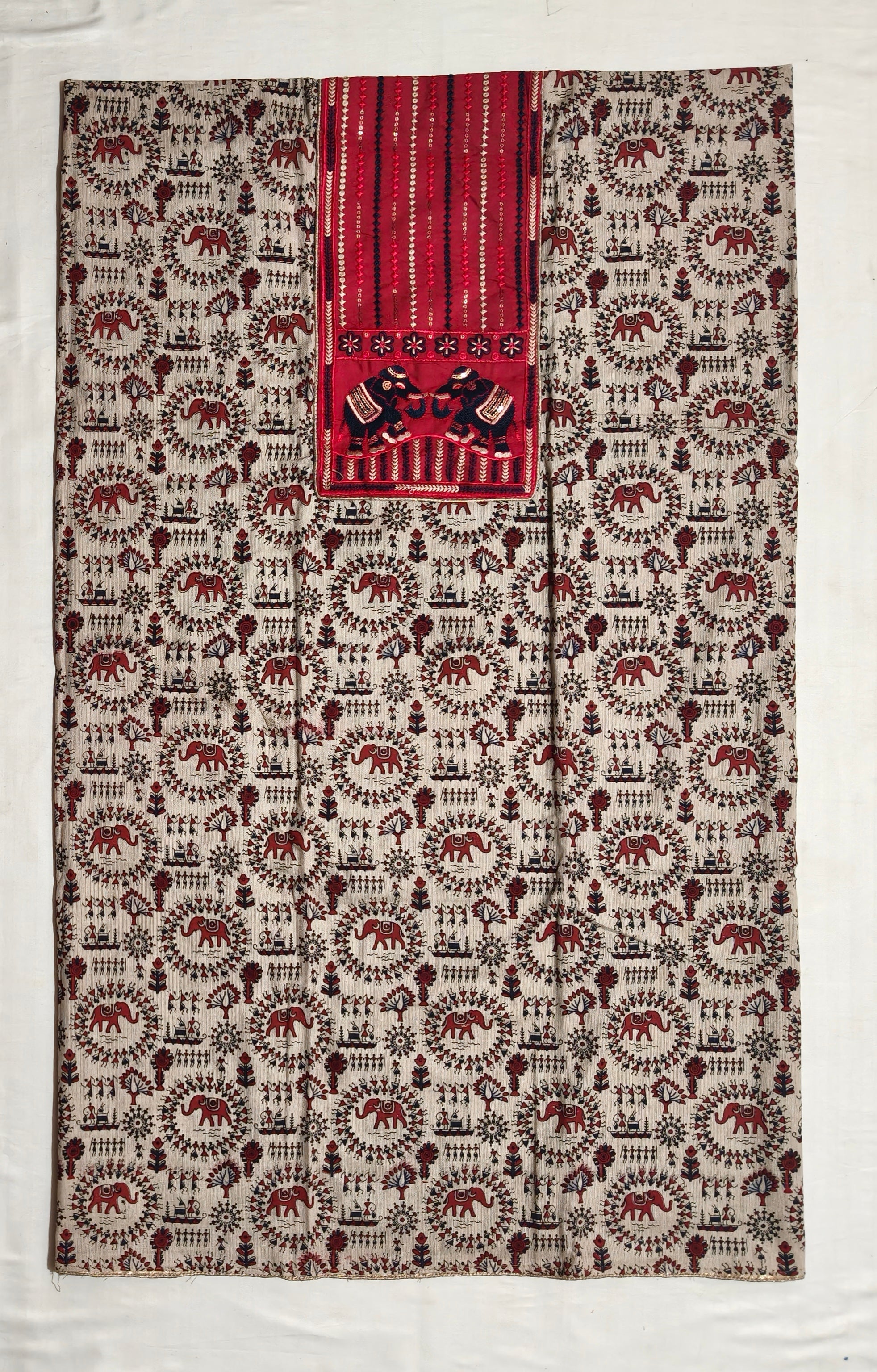 Gajlok Warli Dress Material