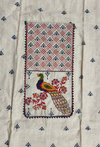 Mayur Neel Khadi Dress Material