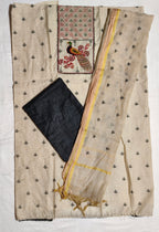 Neel Mayuri Khadi Dress Material