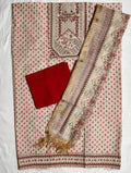 Laal Madhubani Dress Material