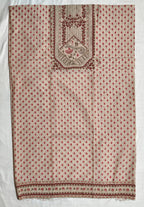 Laal Madhubani Dress Material