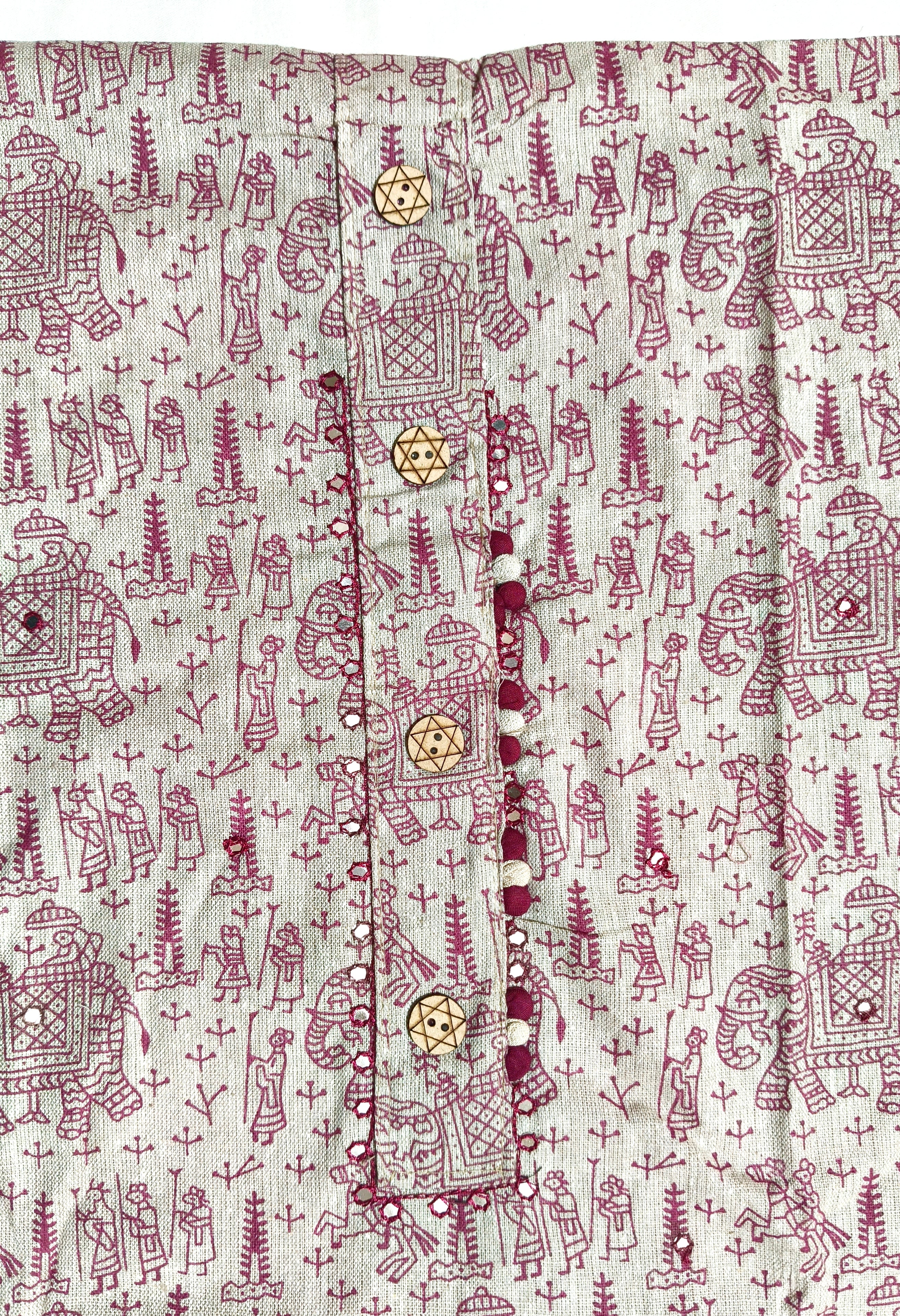 Baingani Gajlok Dress Material